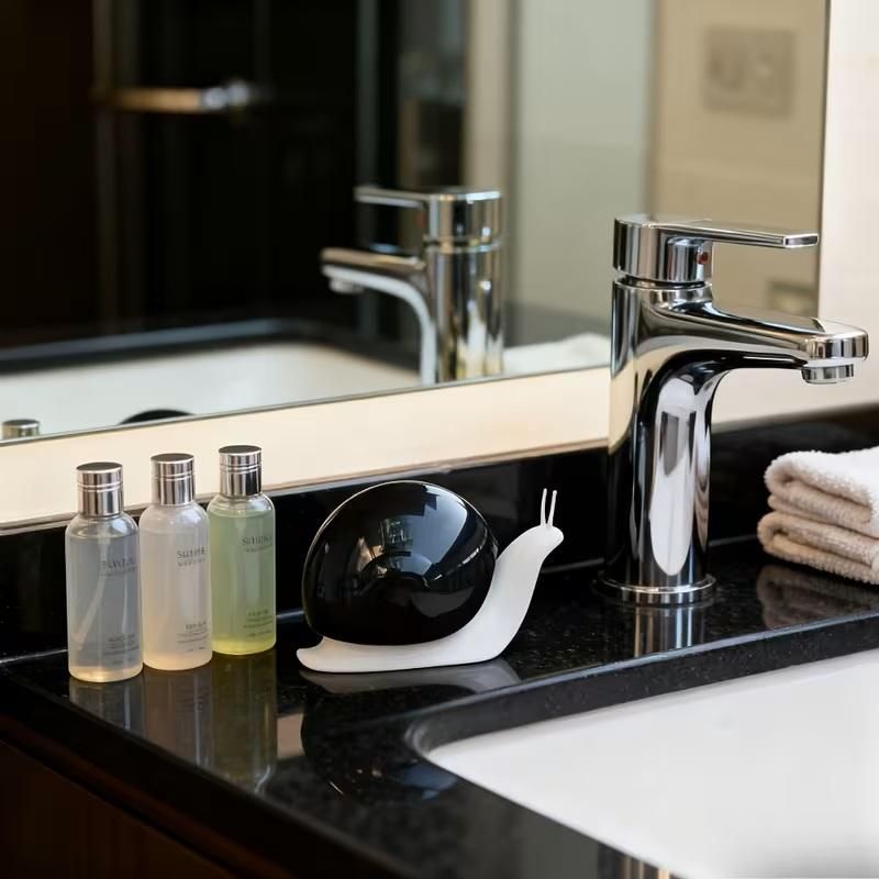 The Cute Snail: Aesthetic Bathroom & Kitchen Soap Pump  Kids' Favorite: Fun Snail Hand Wash Dispenser (120ml)